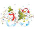 Paper Mache Snowman Kids Workshop December 21 & 22 10-11:30AM
