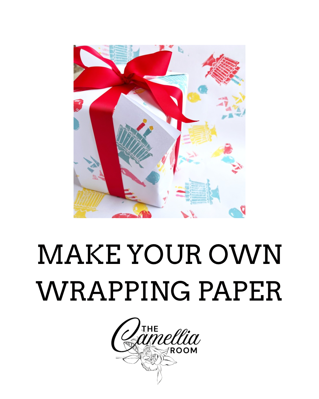 Make Your Own BIRTHDAY Wrapping Paper - A Printmaking Workshop Oct 20 12-2