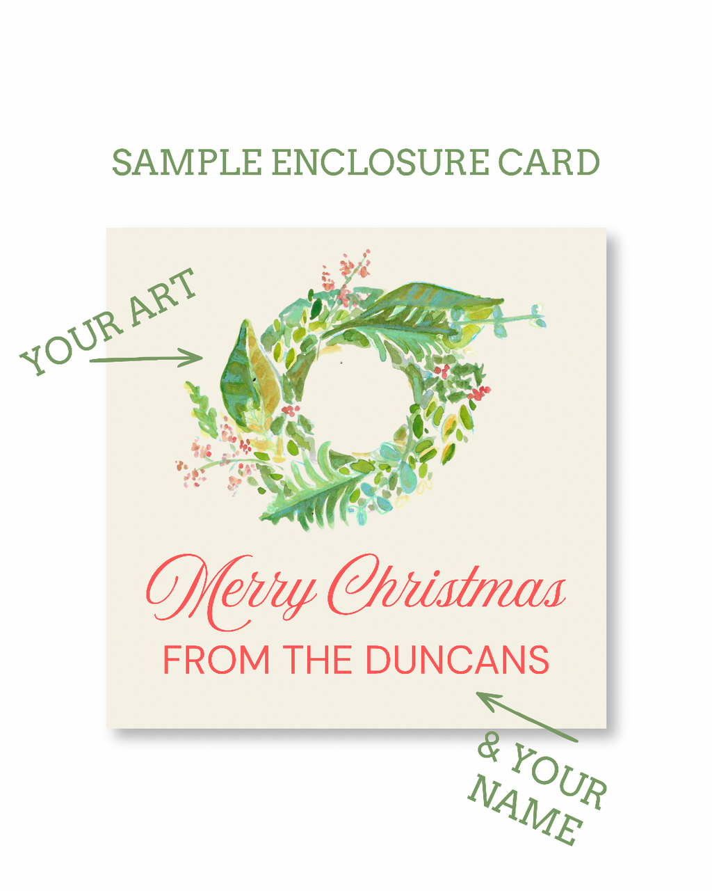 Watercolor Christmas Wreath Workshop Monday September 28 12-1:30PM