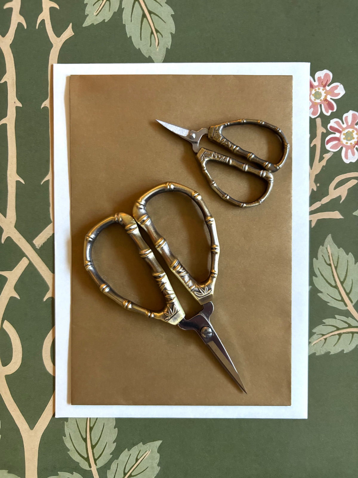 Brass Bamboo Scissors