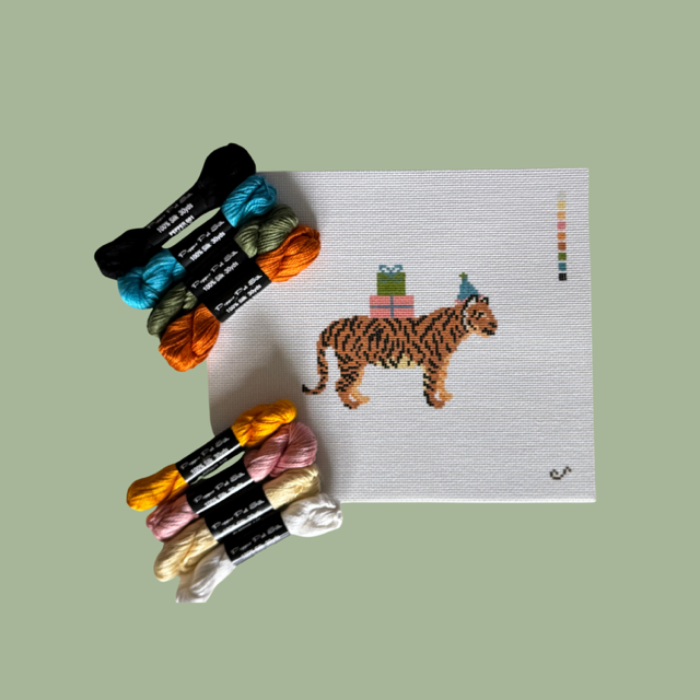 Party Tiger Canvas Kit